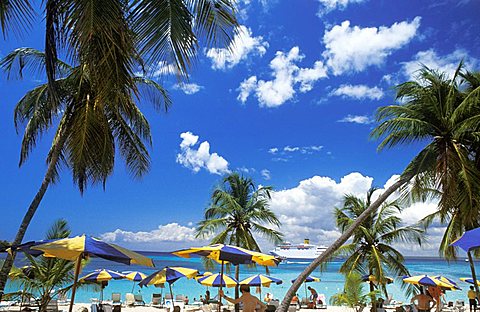 Beach, Catalina island, Dominican Republic, West Indies, Central America 