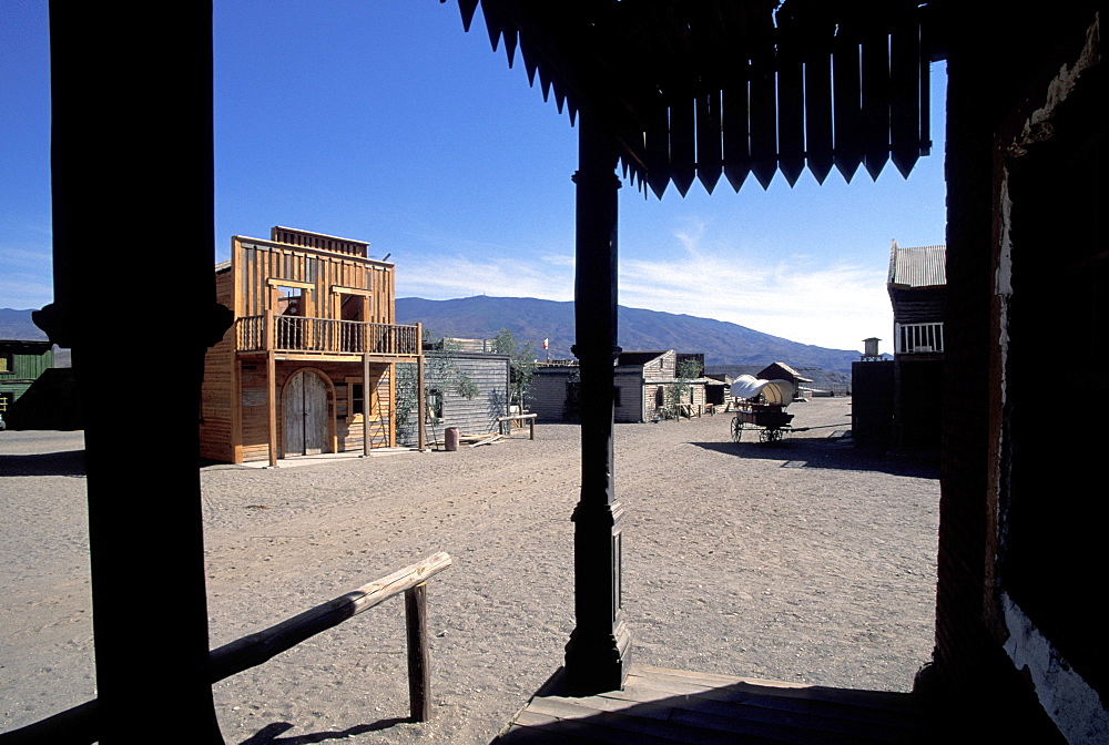 Location of Sergio Leone's Western movies, Tabernas desert, Almeria, Andalusia, Spain
