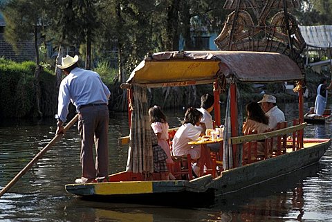 Xochimilco, Mexico City, Mexico, Central  America, America