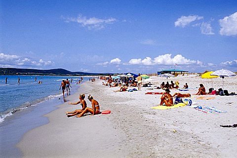 Le Dune beach, Sant'Anna Arresi, Sardinia, Italy