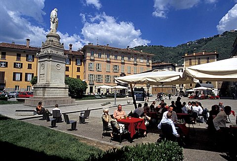 Volta square, Como, Lombardy, Italy