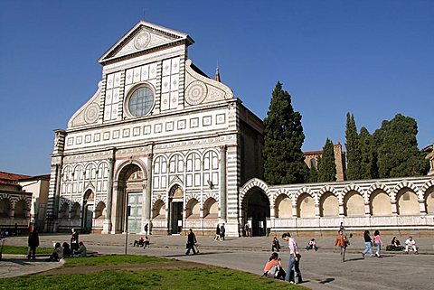 Santa Naria Novella church, Florence, Tuscany, Italy