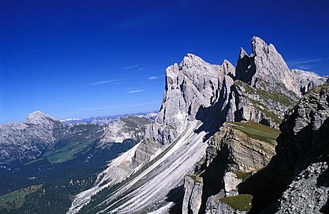 Col Raiser and Saceda mountains, Val Gardena, Trentino Alto Adige, Italy