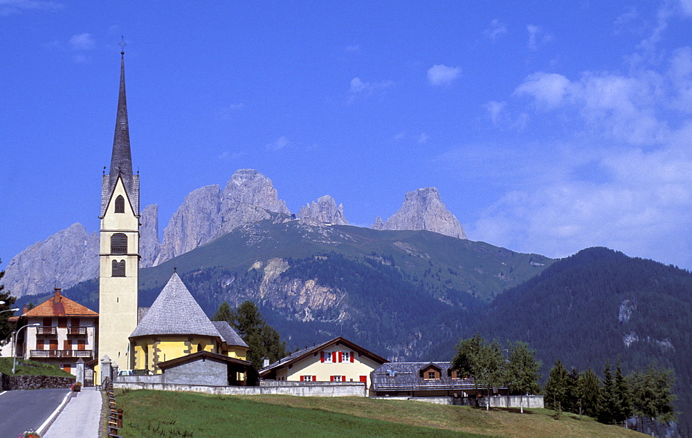 Foreshortening, Alba di Canazei, Trentino Alto Adige, Italy