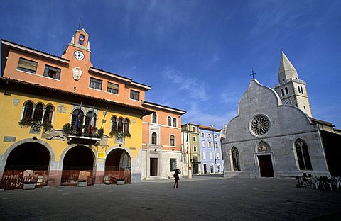 Square, Muggia, Friuli Venezia Giulia, Italy