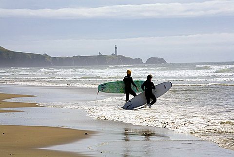 Beverly Beach State Park, Oregon Coast, United States of America (U.S.A.), North America