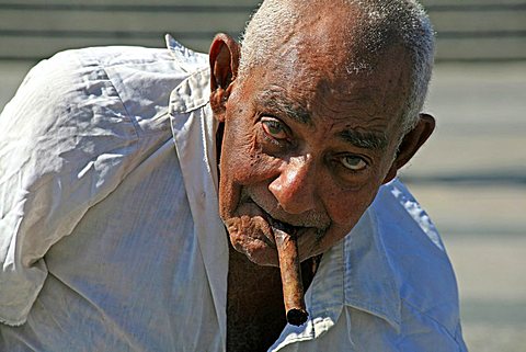 Cigar man, Havana, Cuba, West Indies, Central America