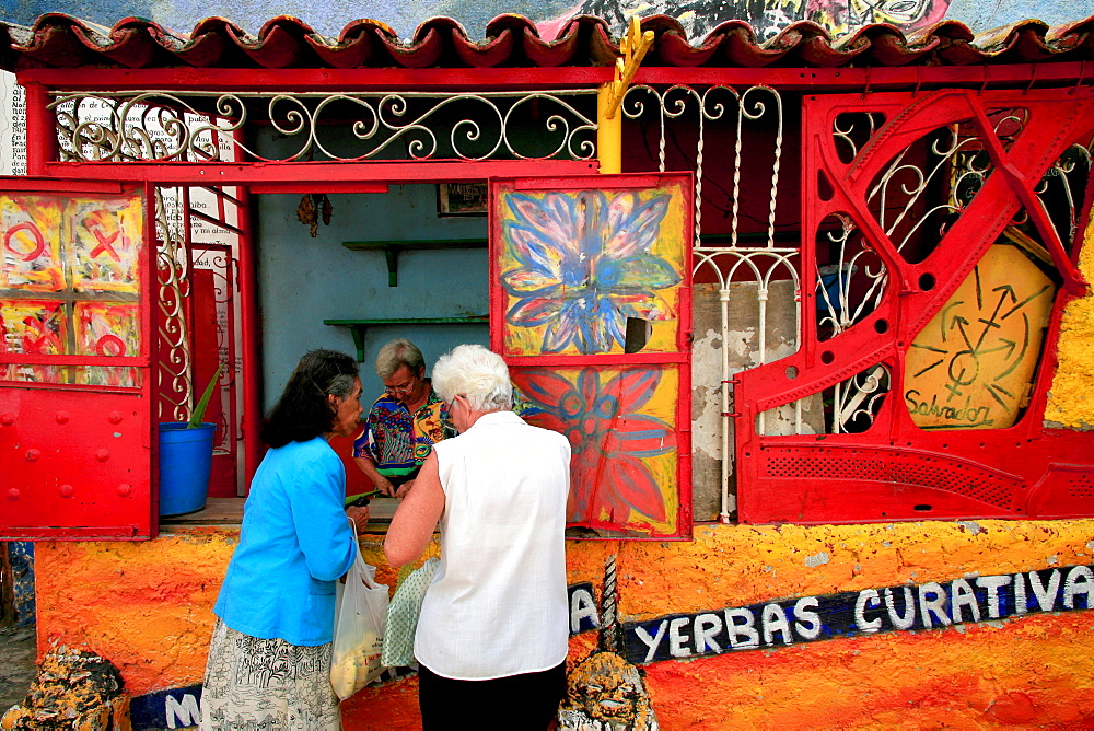 Calle de Hamel, Havana, Cuba, West Indies, Central America
