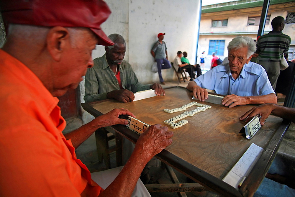 Dominoes, Havana, Cuba, West Indies, Central America