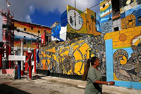 Calle de Hamel, Havana, Cuba, West Indies, Central America