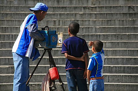 Photographer, Havana, Cuba, West Indies, Central America