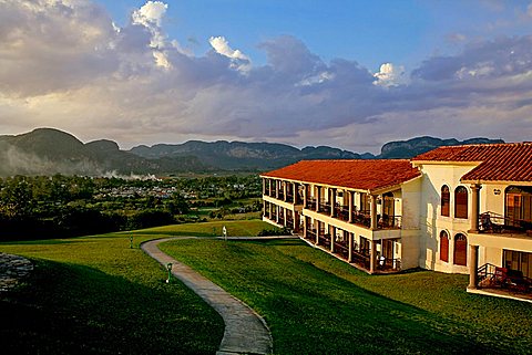 La Ermita hotel, Vi, Vinales, Cuba, West Indies, Central America