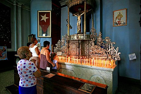 Virgen de la Caridad del Cobre sanctuary, Santiago de Cuba, Cuba, West Indies, Central America