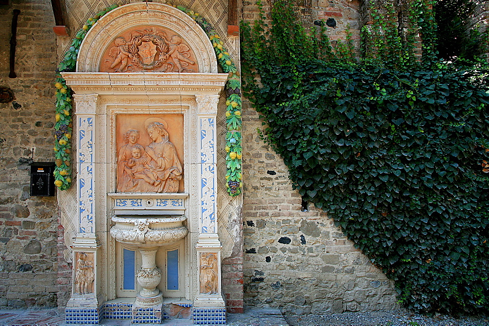 Aedicula, Grazzano Visconti, Emilia Romagna, Italy, Europe