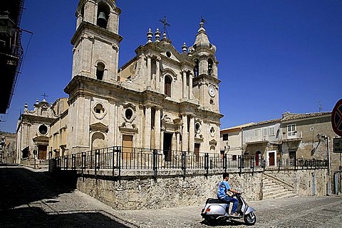 Cathedral, Palma di Montechiaro, Sicily, Italy, Europe