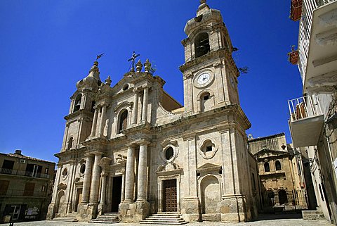 Cathedral, Palma di Montechiaro, Sicily, Italy, Europe
