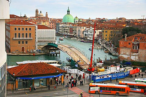 New Calatrava bridge, Venice, Veneto, Italy, Europe