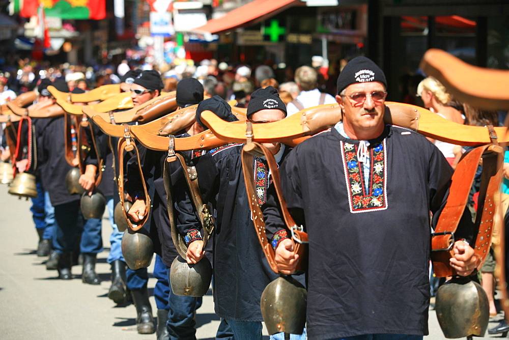 Folklore, Zermatt, Valais, Switzerland, Europe