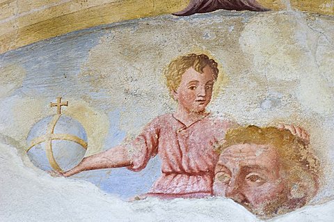Trinita church, Casnigo, Lombardy, Italy