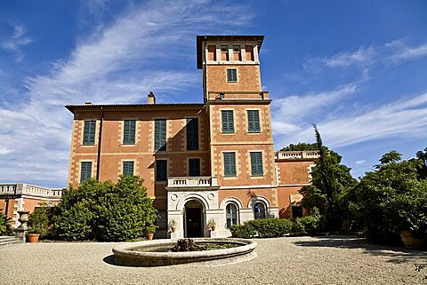 Palace, Villa Hanbury, La Mortola, Ventimiglia, Liguria, Italy