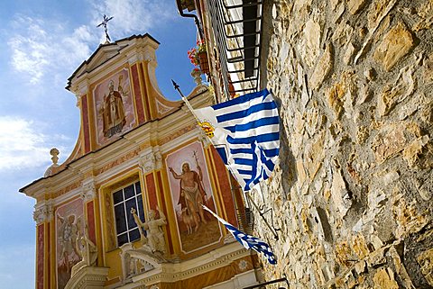 San Martino church, Seborga, Ligury, Italy