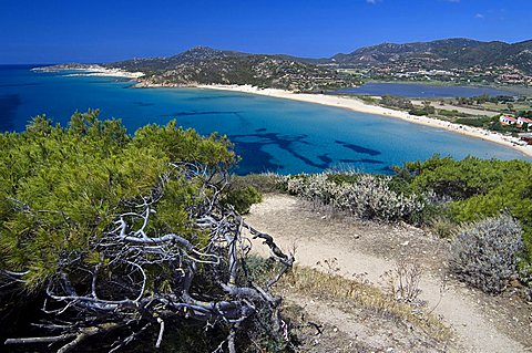 Coast, Chia, Domus de Maria, Sardinia, Italy