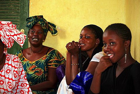 African girls, Kaolack, Republic of Senegal, Africa