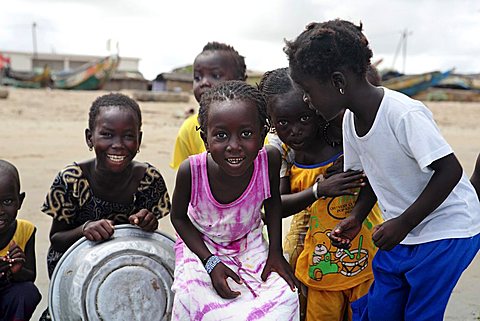 Children, Kafountine, Republic of Senegal, Africa