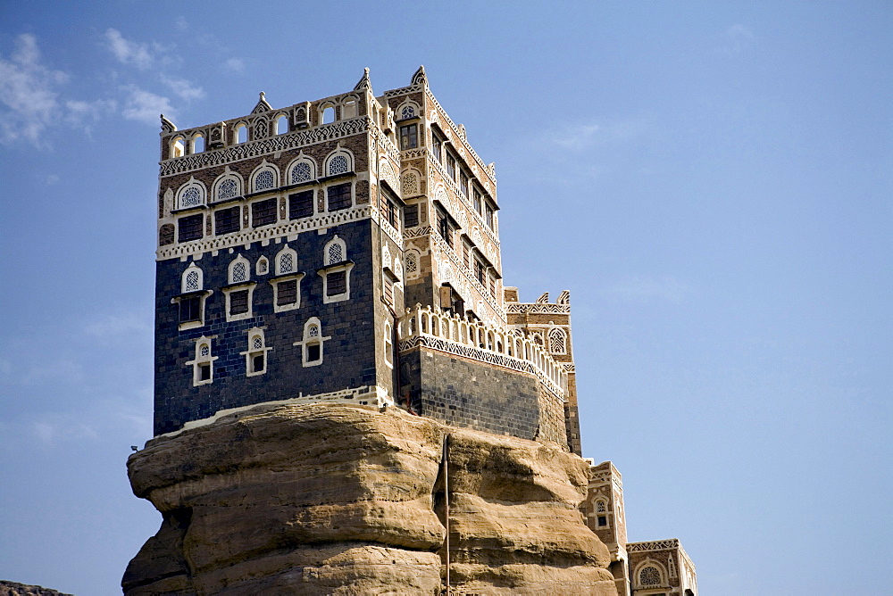 Dar al-Hajar, Wadi Dhahar, Yemen, Middle East  