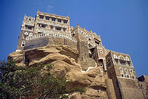 Dar al-Hajar, Wadi Dhahar, Yemen, Middle East  