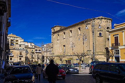Vittorio Emanuele square,  Enna, Sicily, Italy