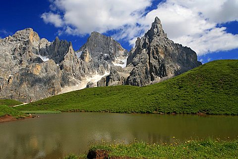 Cima Vezzana and Cimon della Pala, Pale di San Martino, Trentino, Italy