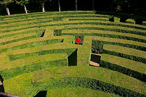 Labyrinth, Villa Pisani, Stra, Veneto, Italy