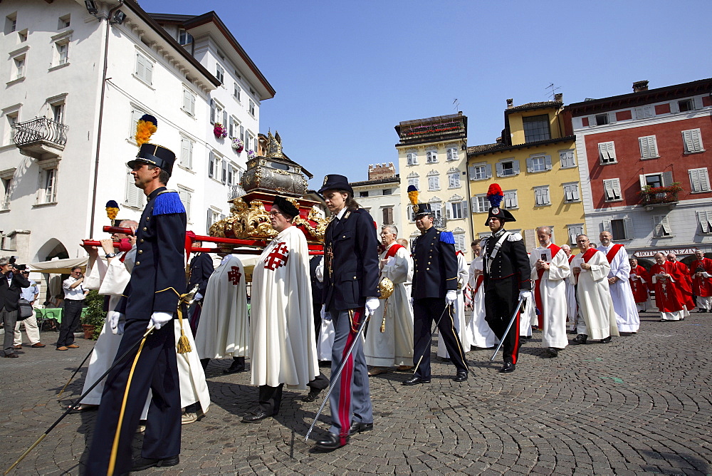 Relic, San Vigilio procession, Trento, Trentino, Italy