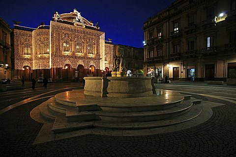 Teatro Massimo, Catania, Sicily, Italy