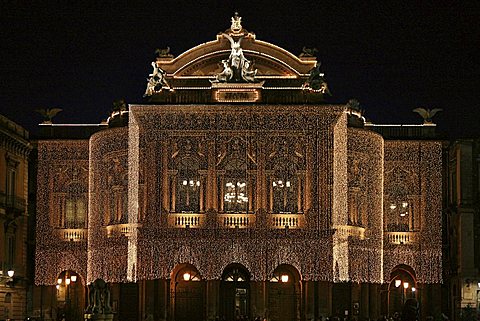 Teatro Massimo, Catania, Sicily, Italy