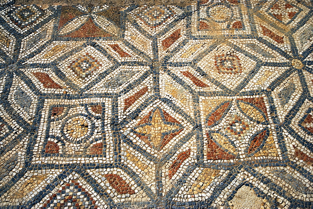 Roman mosaic tile floor, Ephesus, Kusadasi, Turkey; Europe