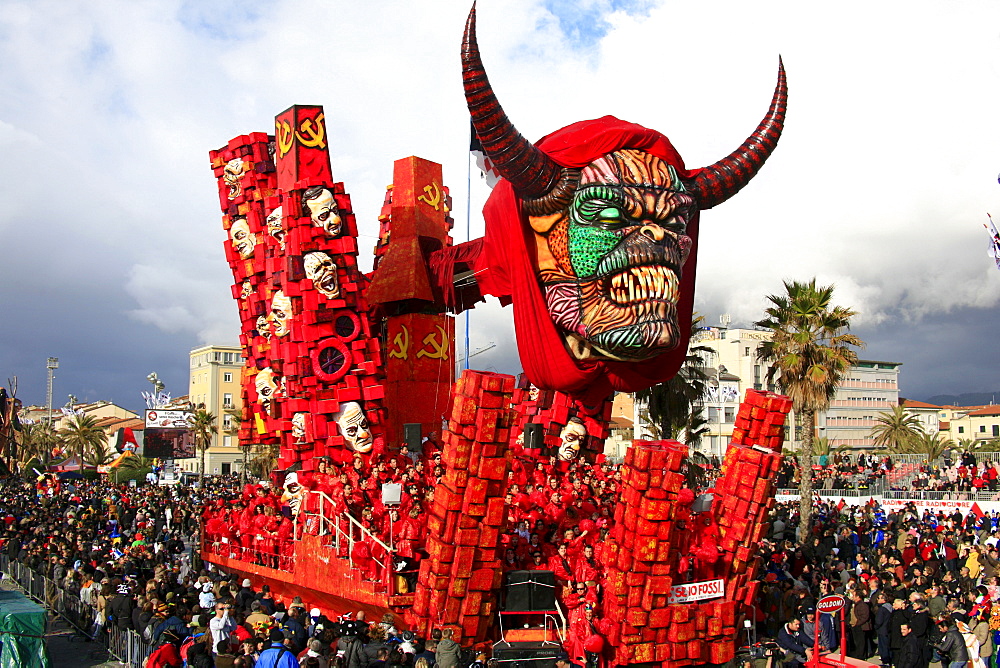Viareggio Carnival, Viareggio, Lucca, Tuscany, Italy