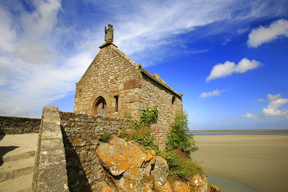 La Chapelle Saint Aubert, Mont Saint Michel, Normandie, France, Europe