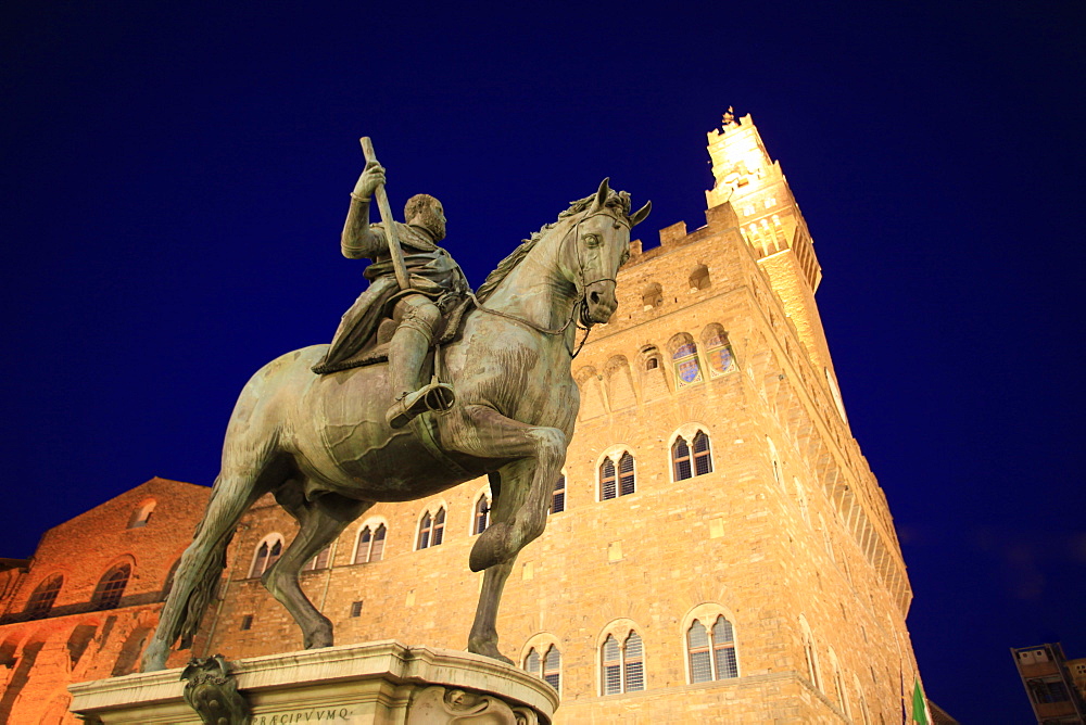 Statue of Cosimo I de Medici, Florence,Tuscany,Italy