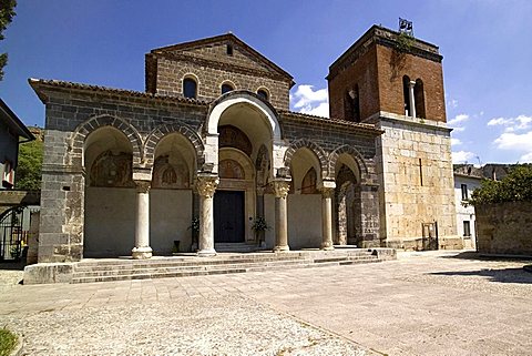 Basilica of Sant Angelo in Formis, Capua, Campania, Italy, Europe