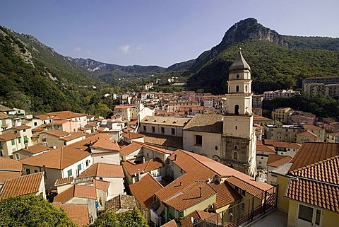 Campagna village, Picentini mountain, Salerno, Campania, Italy, Europe