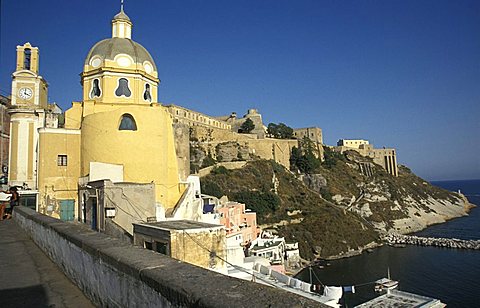 Santa Maria della Pietà church, Procida, Campania, Italy.