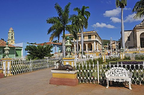 Plaza Mayor, Trinidad, Cuba, West Indies, Central America