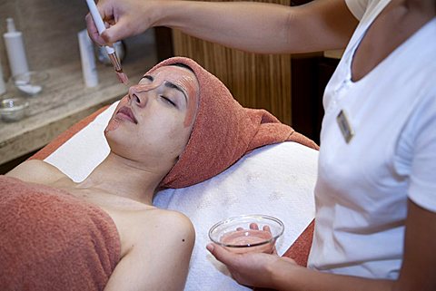 Mask, Bagni di Pisa, Terme di San Giuliano, Pisa, Tuscany , Italy