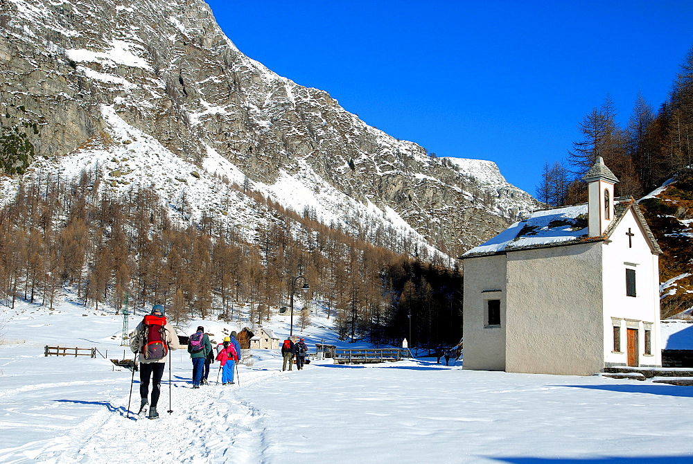 Trekking in Alpe Devero, Ossola Valley, Verbania province, Piedmont, Italy 