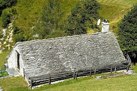 Mountain hut, Val Vigezzo, Ossola Valley, Italy                                