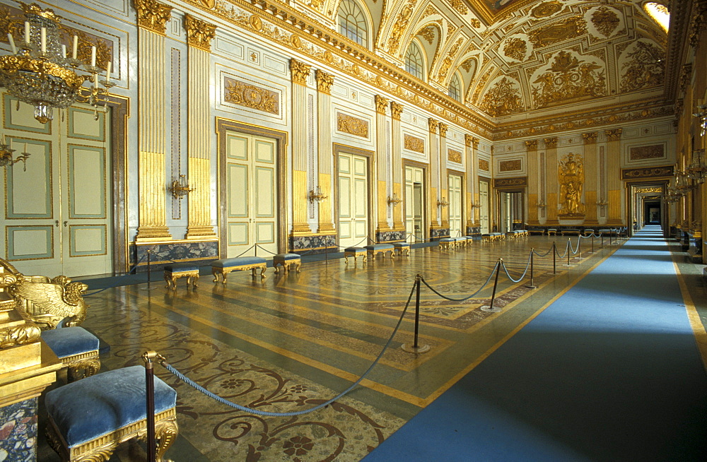 Throne hall, Reggia di Caserta, Caserta, Campania, Italy