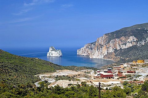 Nebida, Masua, Iglesias, Sulcis, Iglesiente, Carbonia, Iglesias, Sardinia, Italy