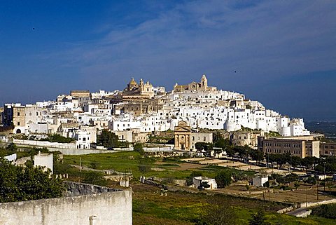 Cityscape, Ostuni, Puglia, Italy